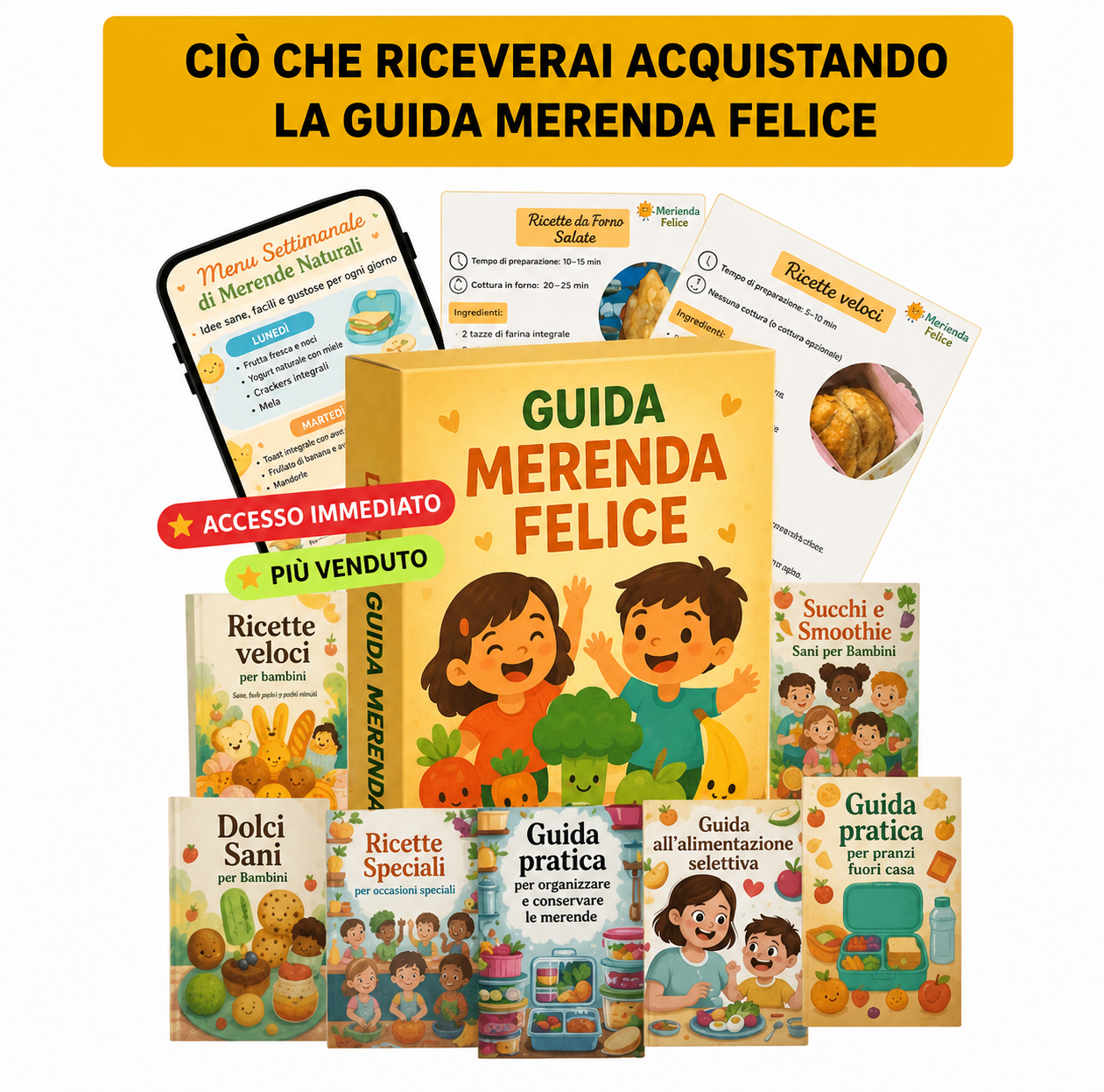 Bundle completo Merenda Felice